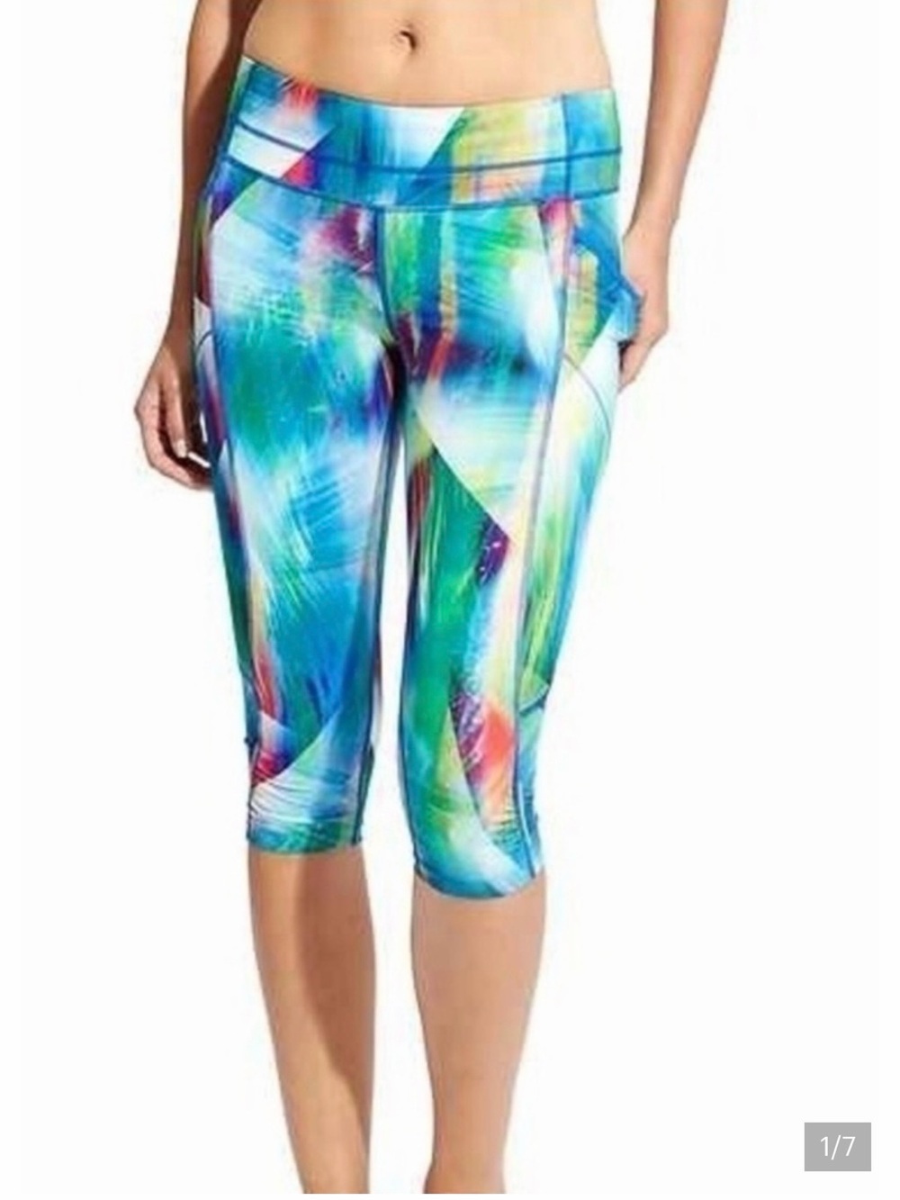 Athleta Tropea Dobby Be Free Knickers Medium